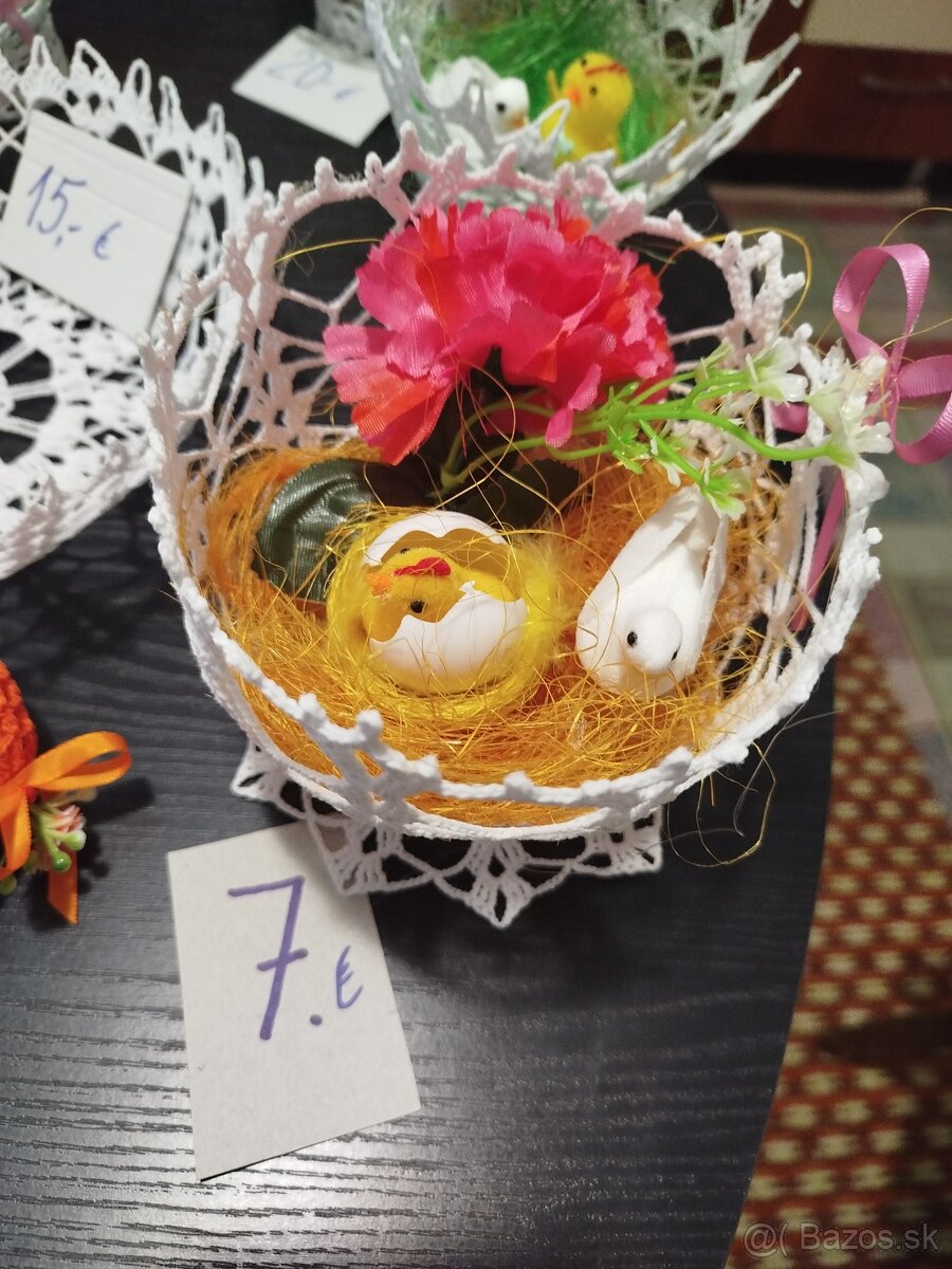 Háčkované ozdoby na Veľkú noc - 7