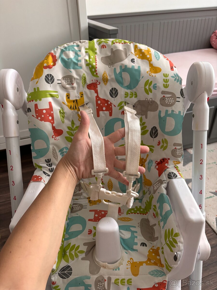 Jedálenská detská stolička Petite a Mars - 7