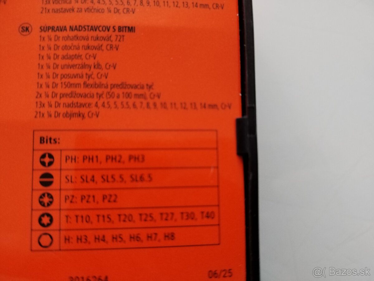 Gola sada 1/4" - nová - 7