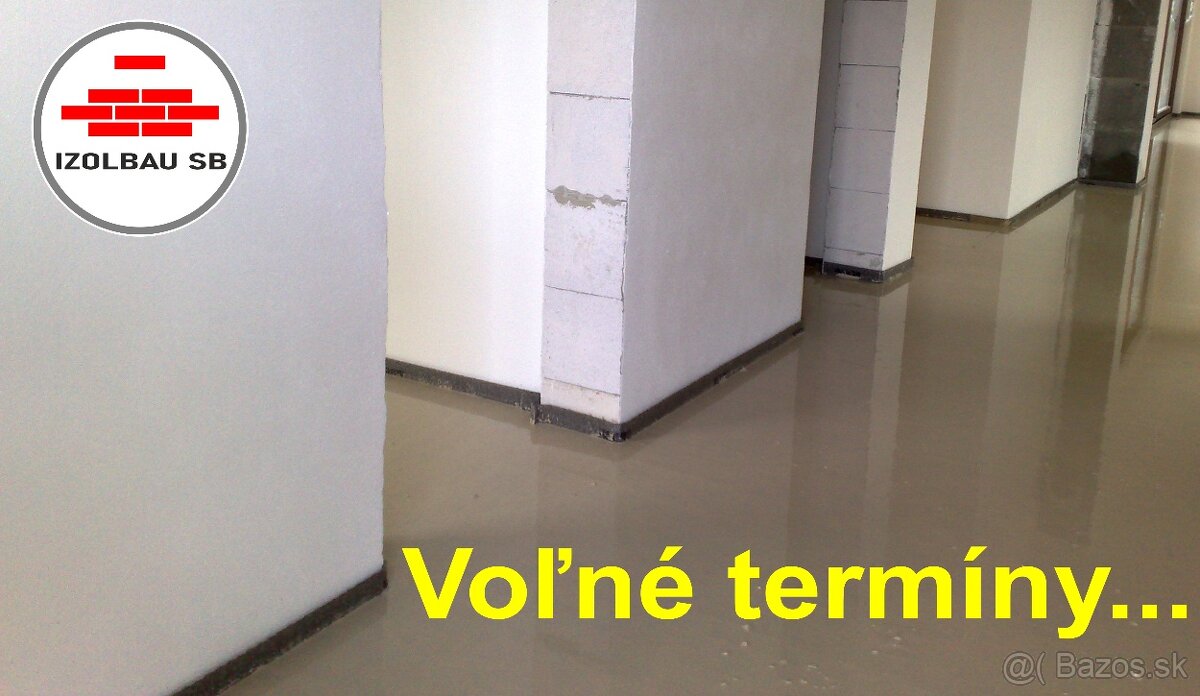 Anhydritový poter - IZOLBAU SB, s.r.o...3 - 7