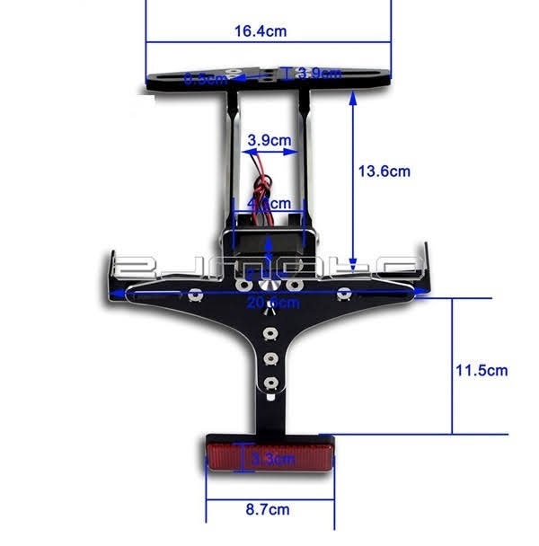 Predám univerzálny držiak na ŠPZ - 7