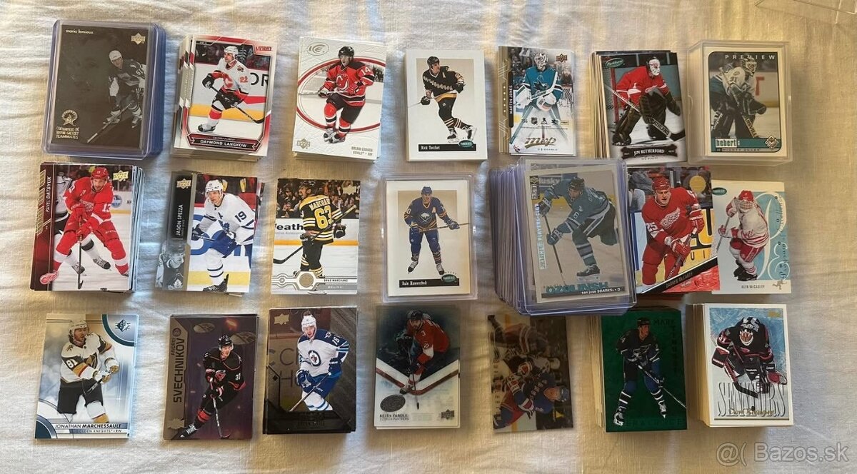 Predám hokejové kartičky brankárov z rôznych sérií - 7