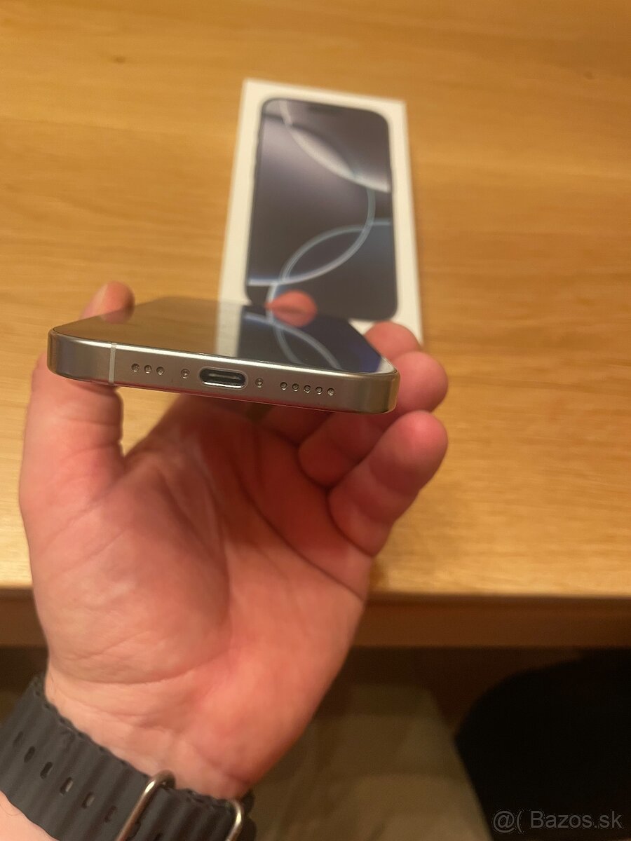 IPHONE 16 PRO 128GB WHITE TITANIUM - 7