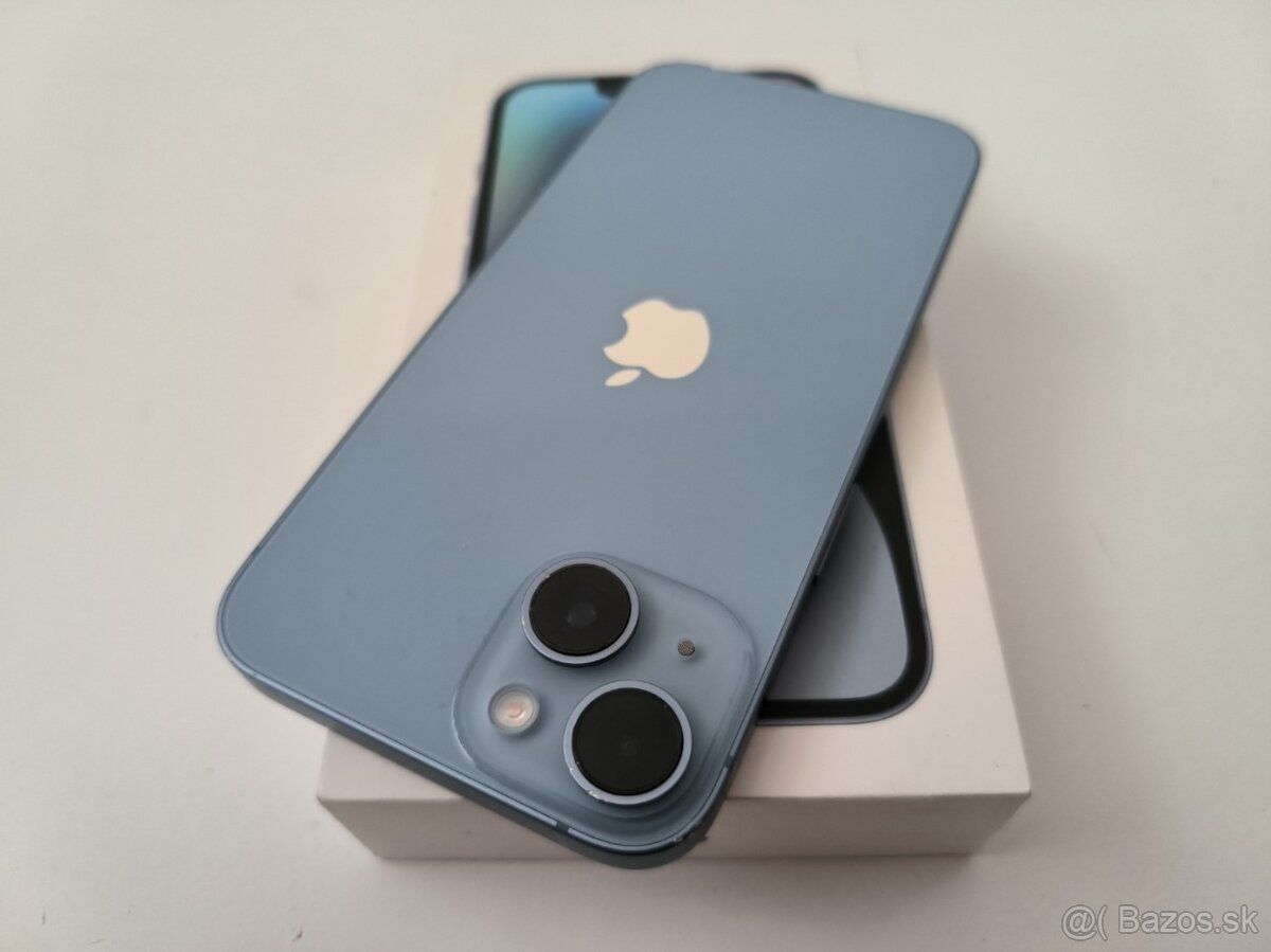 apple iphone 14 128gb Blue / Batéria 100% - 7