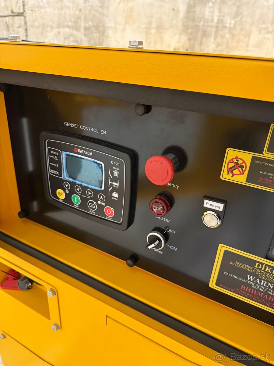 Naftová elektrocentrála PCA POWER 35 kVA s ATS. - 7