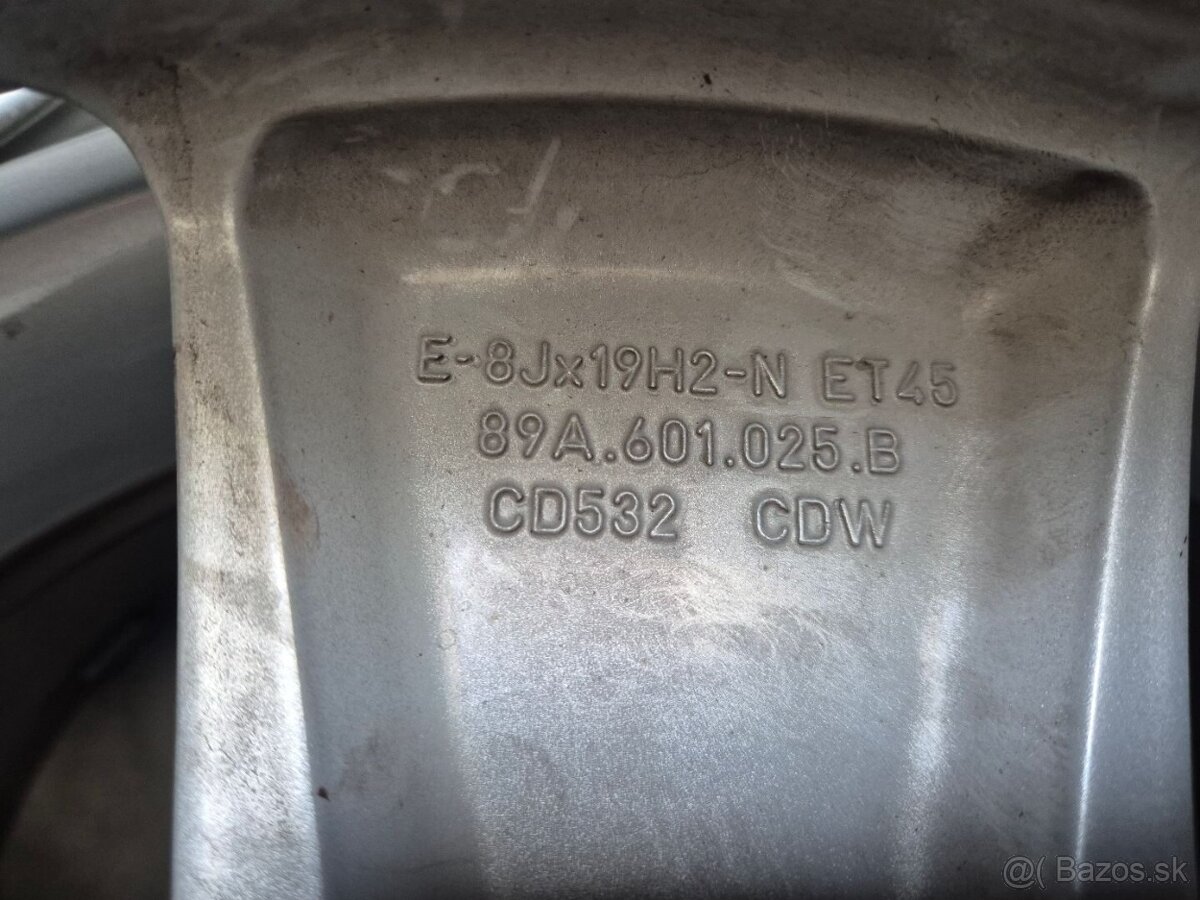 5x112 r19 ET45 x8J elektróny originál AUDI - 7