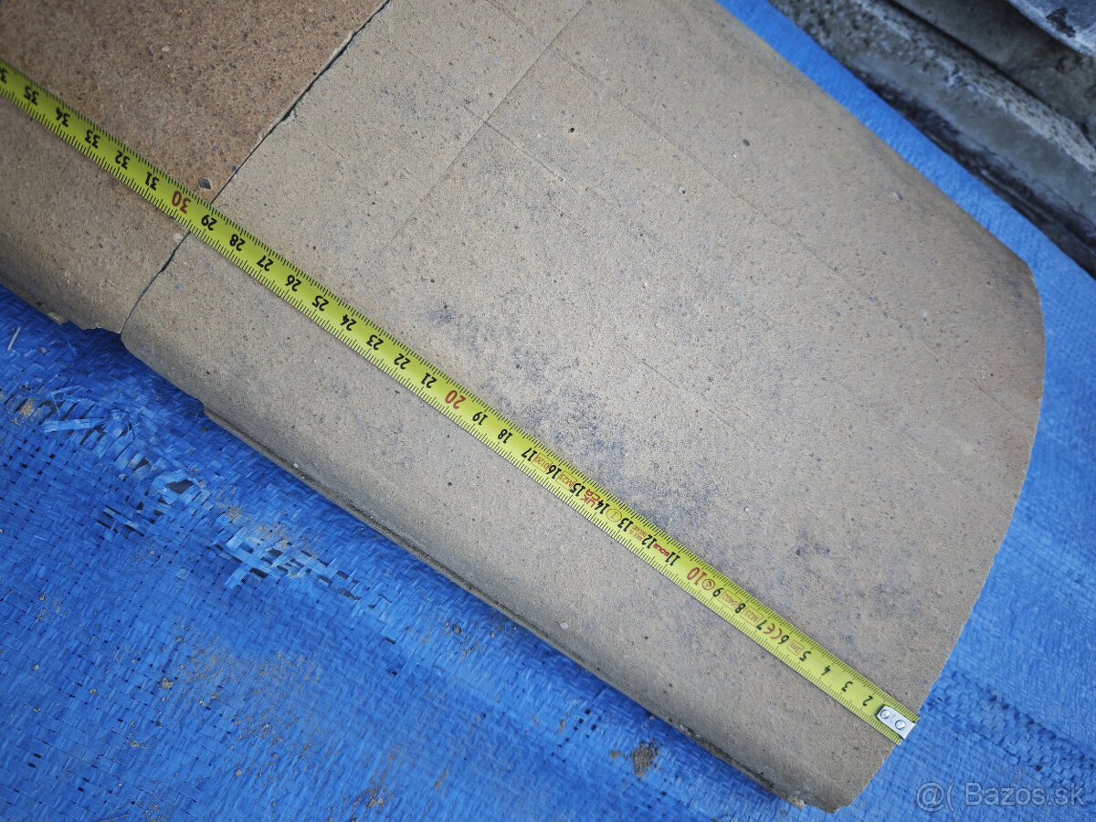 Keramické tvárnice / čiapky na plot / za symbolickú cenu - 7