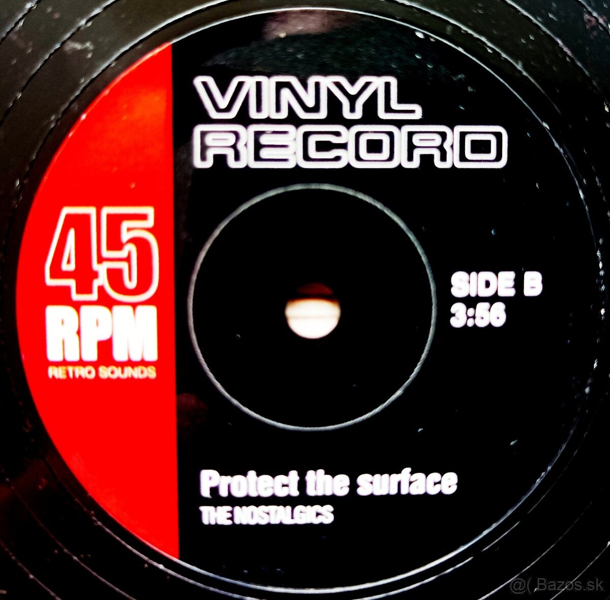 6 originálních podtácků jako gramodesky, průměr 10 cm - 7