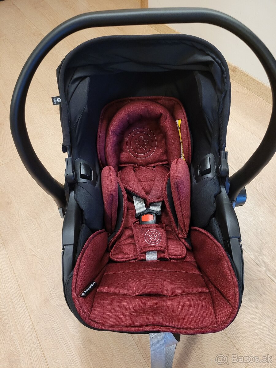 Polohovateľné vajíčko Kiddy Evoluna iSize 2 - 7