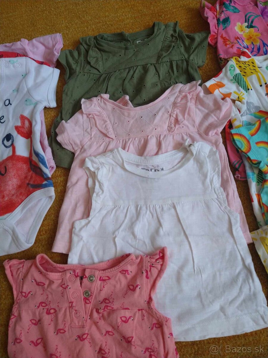Balík letného oblečenia pre dievčatko veľ. 62/68 - 7