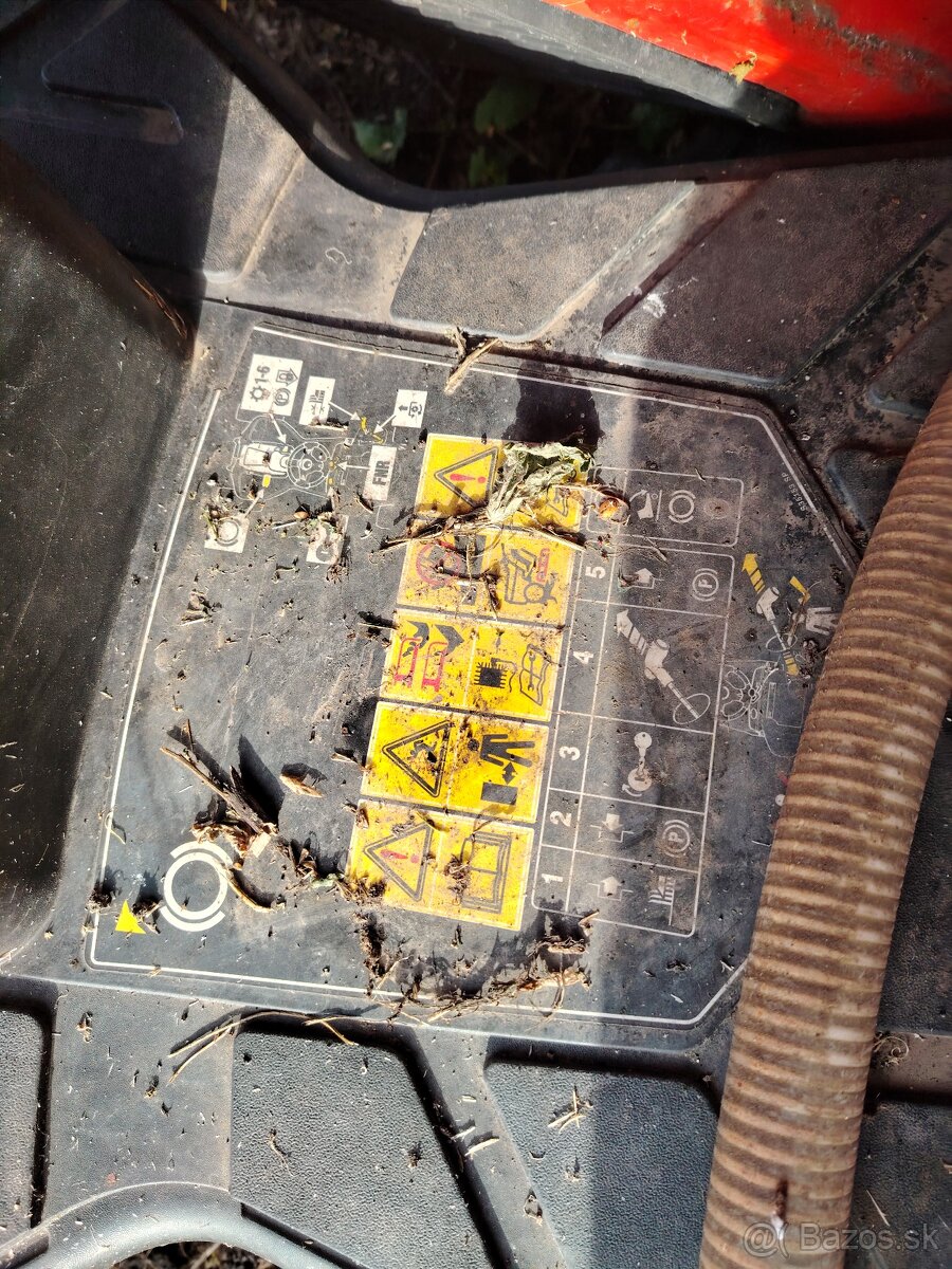 Predám traktorik kosačku rider - 7