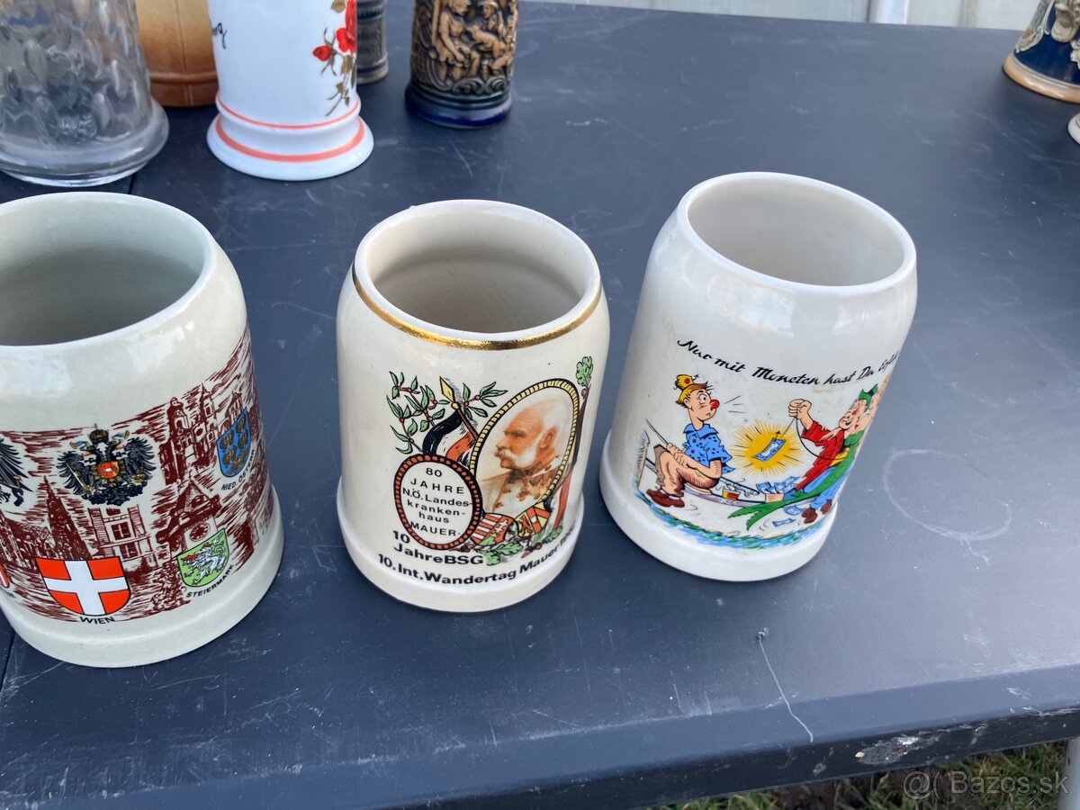 Predám krigle na pivo zberateľské - 7