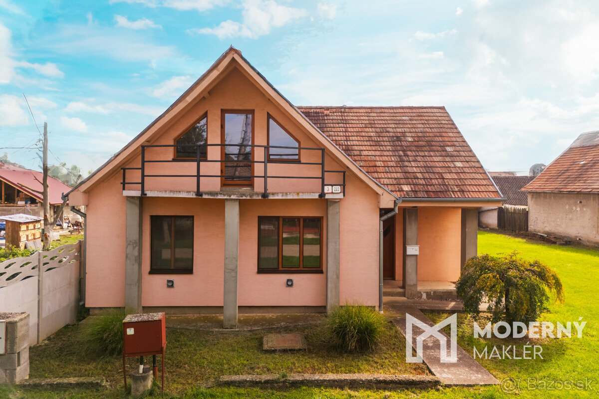 Na predaj priestranný rodinný dom s veľkým pozemkom v Loku p - Więcej