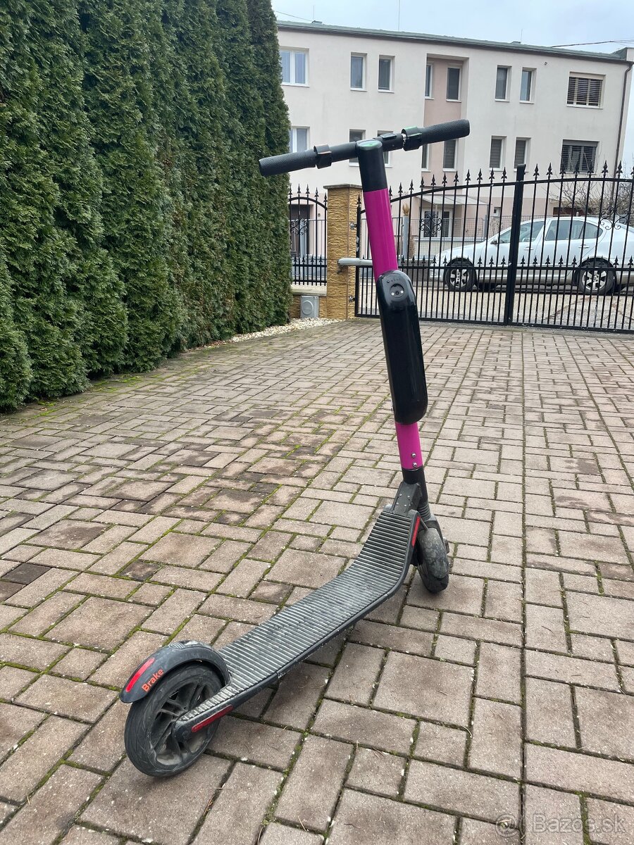 Elektrická kolobežka Nineboot by segway ružová/červená - 7