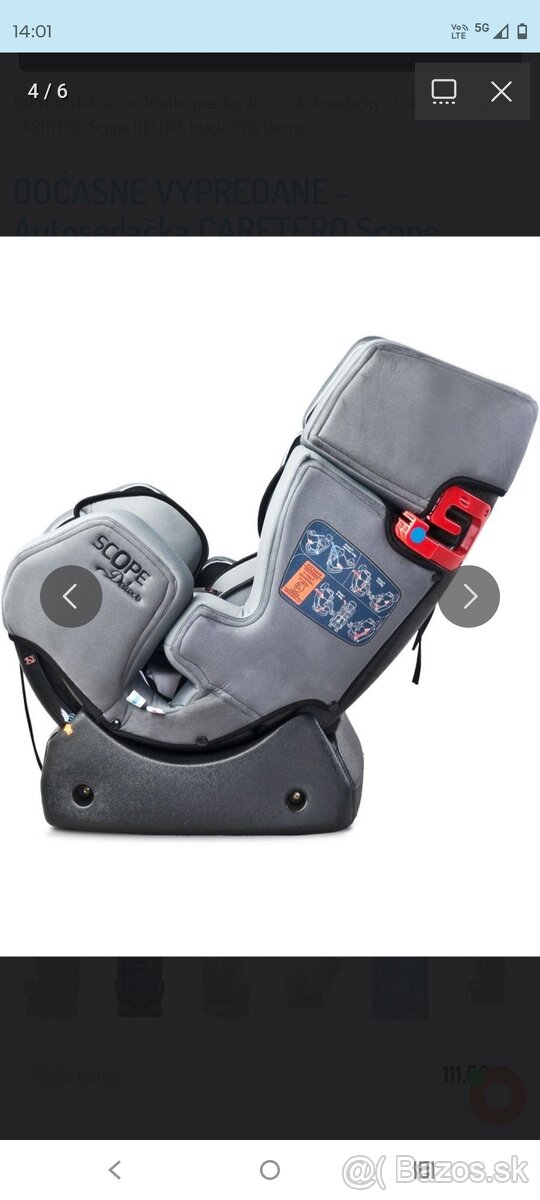 Detská autosedačka SCOPE - 7