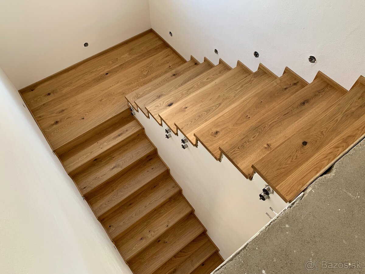 Schody dubové stupnice - 7