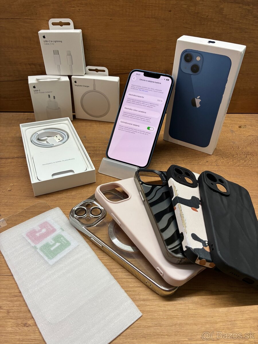 Iphone 13, 🔋100%, 128Gb+zaruka - 7