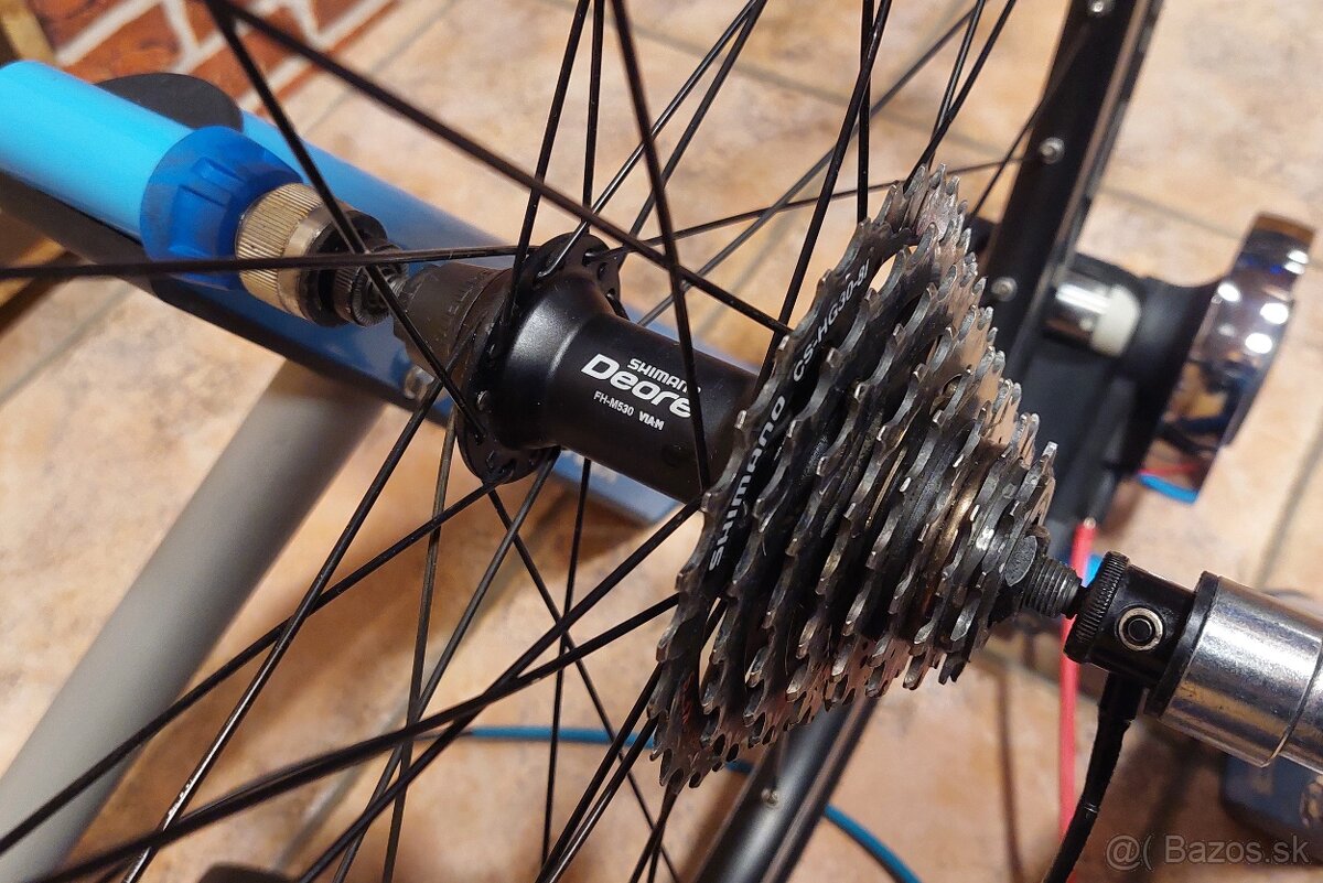 Cyklistický trenažér TACK Blue Motion Pro - 7