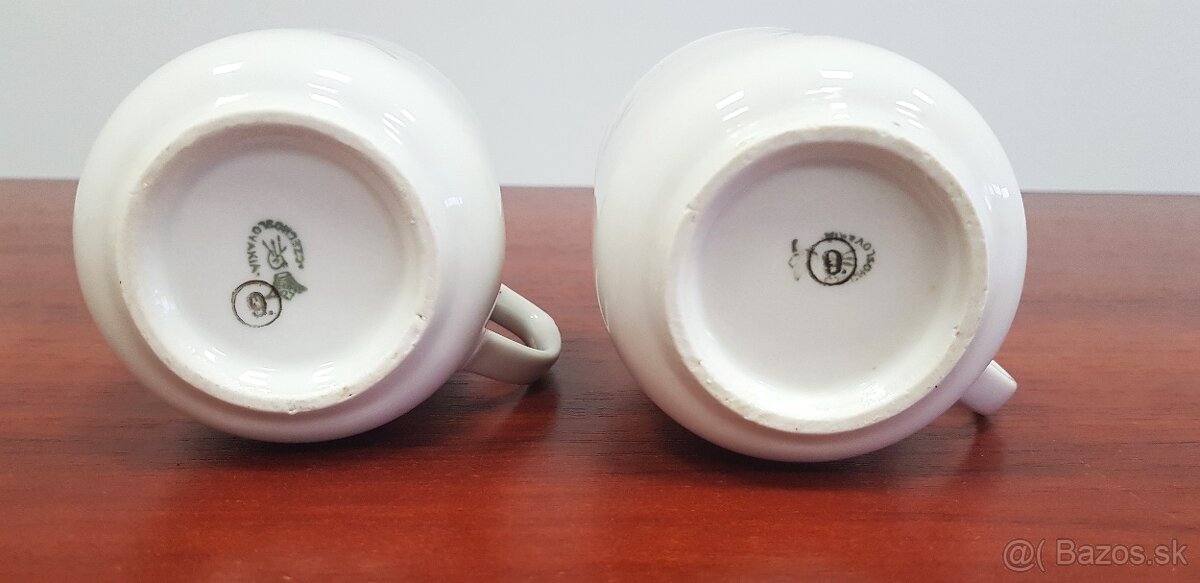 Porcelánové hrnčeky -15 druhov - 7