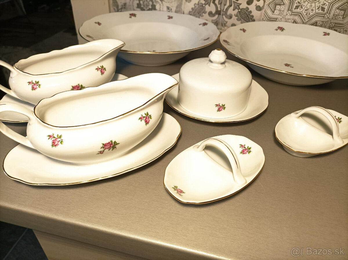 Obedová súprava Bohemia Csechoslovakia - 7