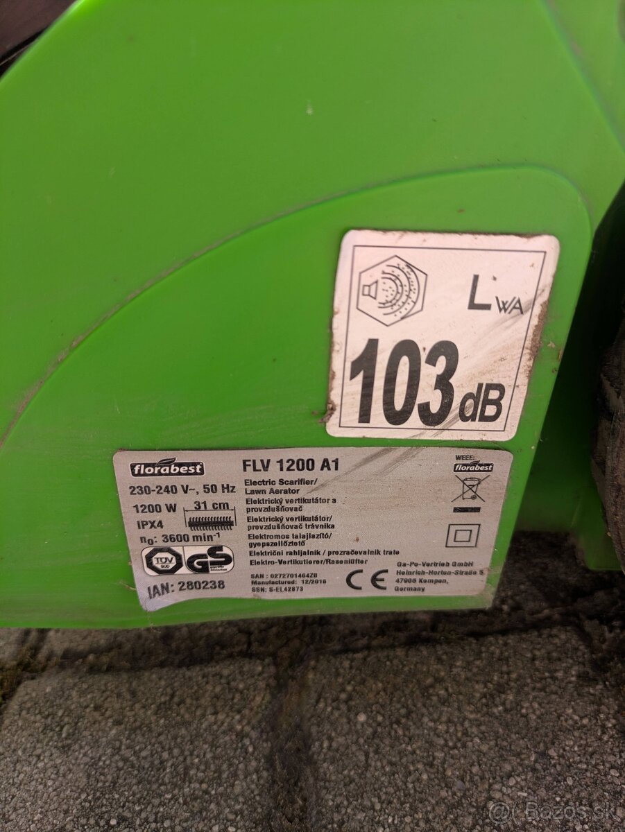 Kosacka, vertikutator, rotavator, Trimmer posypovy vozik - 7