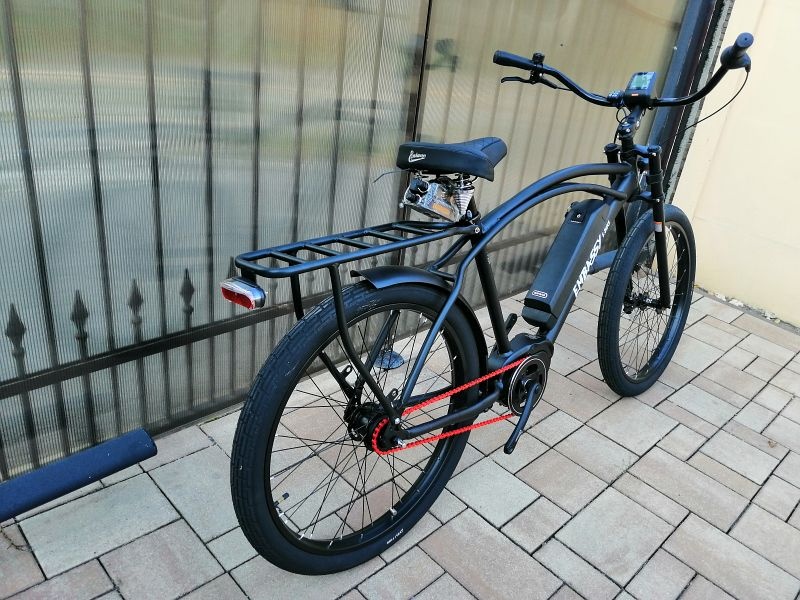 Nový elektobicykel CRUISER EMBASSY Panther 7 speed - BAFANG - 7