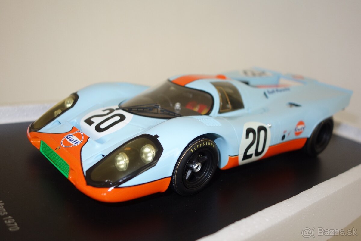 SPARK 1:18 Gulf-Porsche 917K #20 1970 LeMans - 7