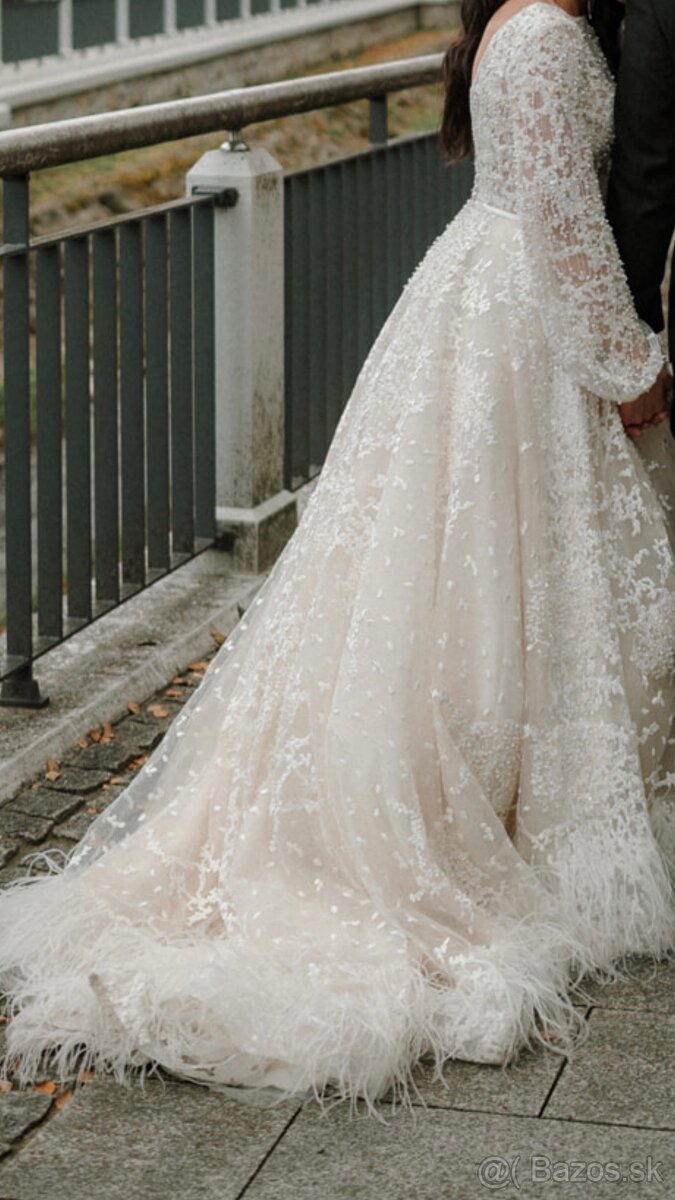 Svadobné šaty luxusné - 7