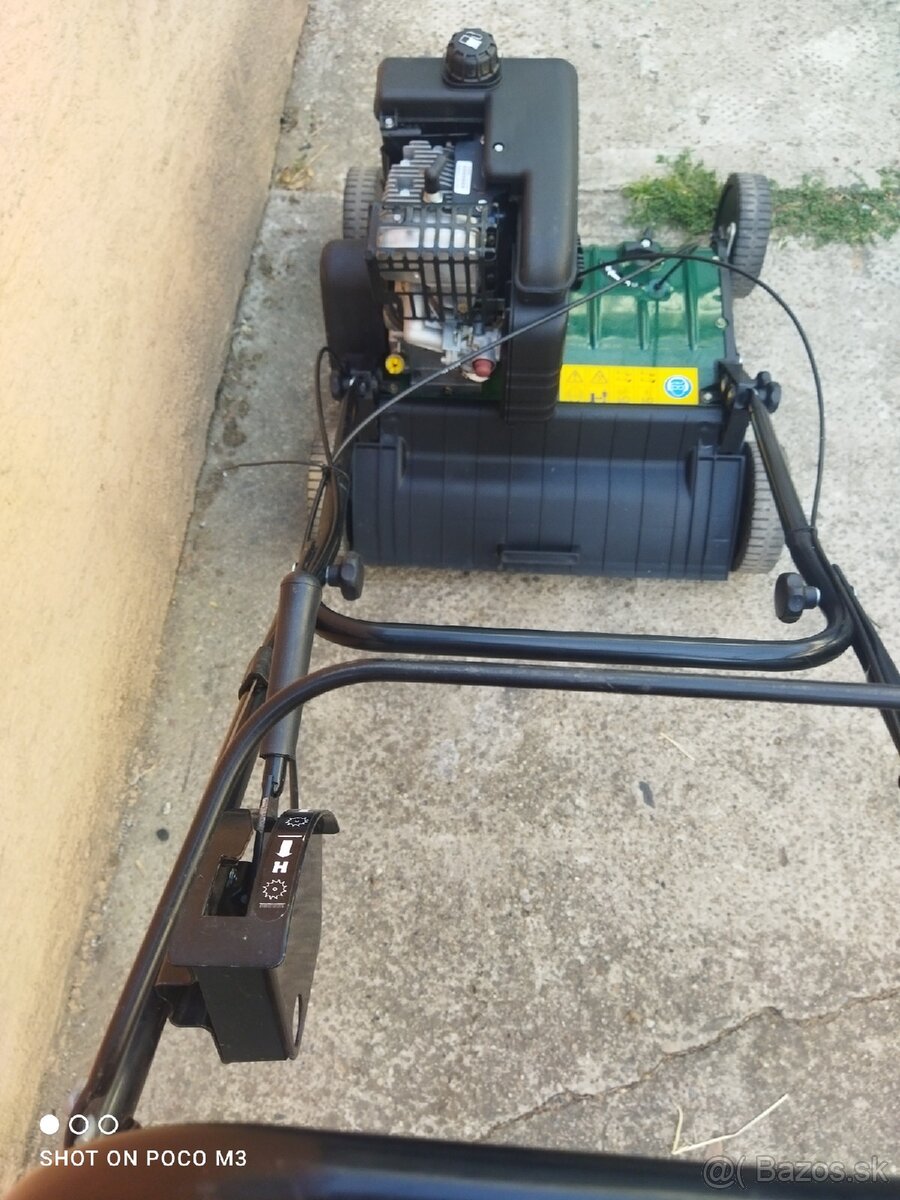 Benzínový vertikutator geo -tec - 7