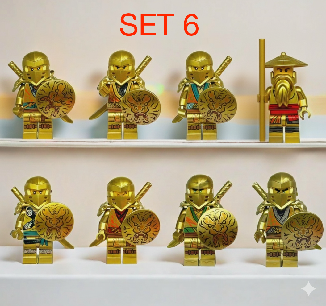 Figúrky Ninjago (8ks) typ lego - nové, nehrane - 7