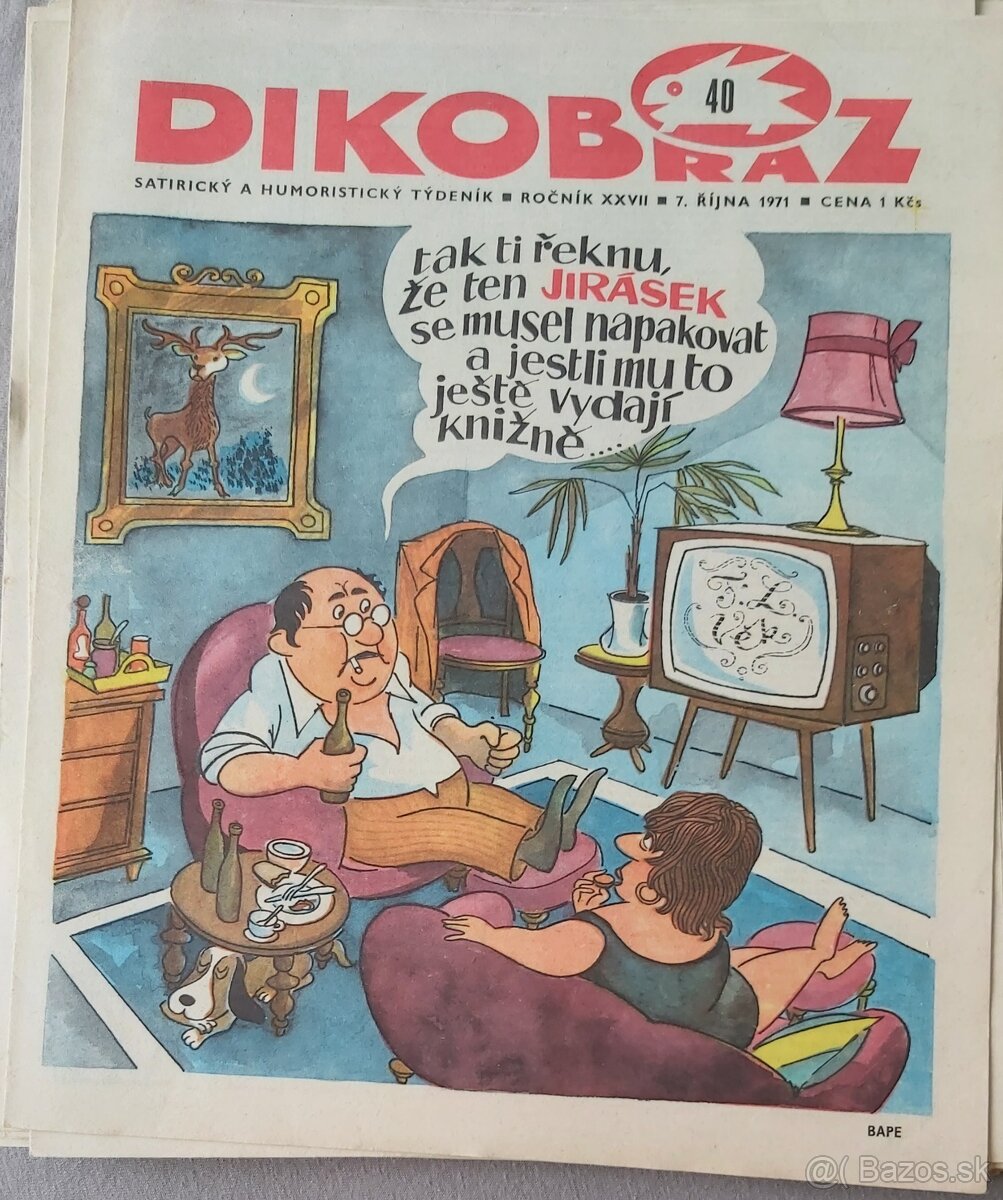 DIKOBRAZ - komplet ROČNÍK 1971 - 7