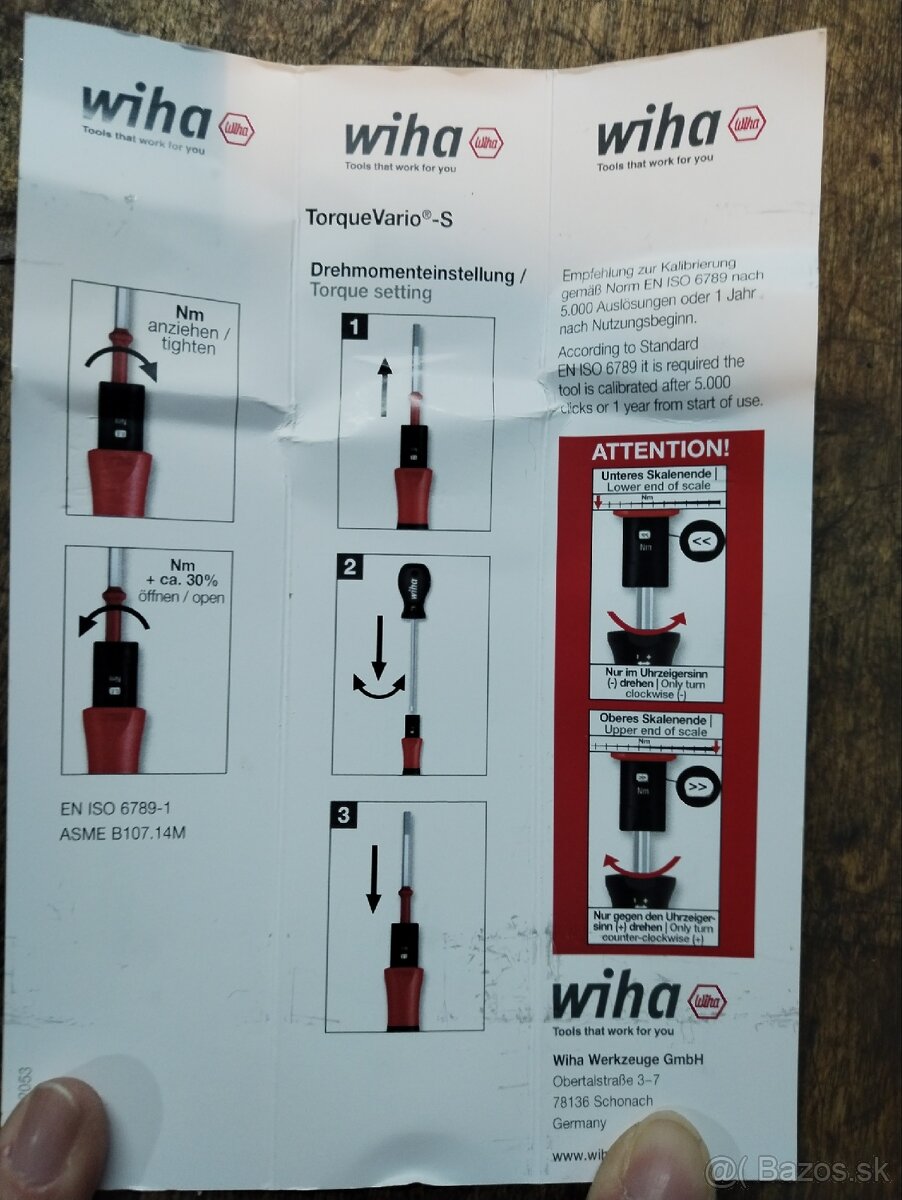 Wiha Momentový skrutkovač - 7