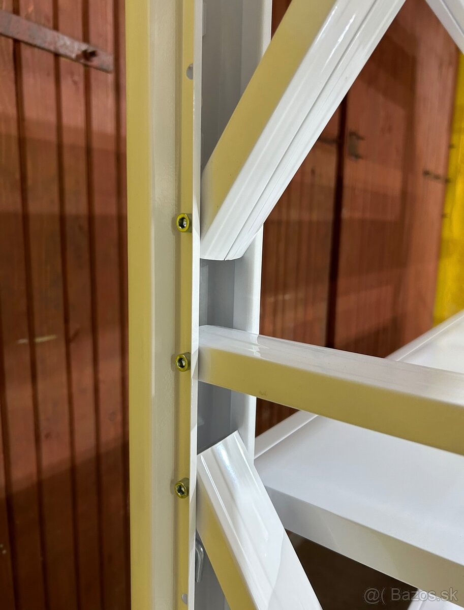 Kovový regál 2m, nosnosť 1200kg - 7