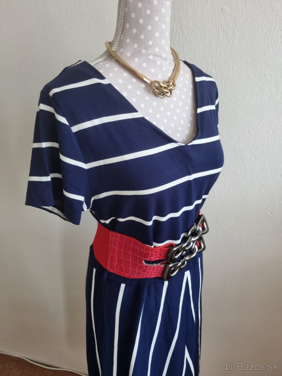 modro biele šaty Gant veľ .40 - 7