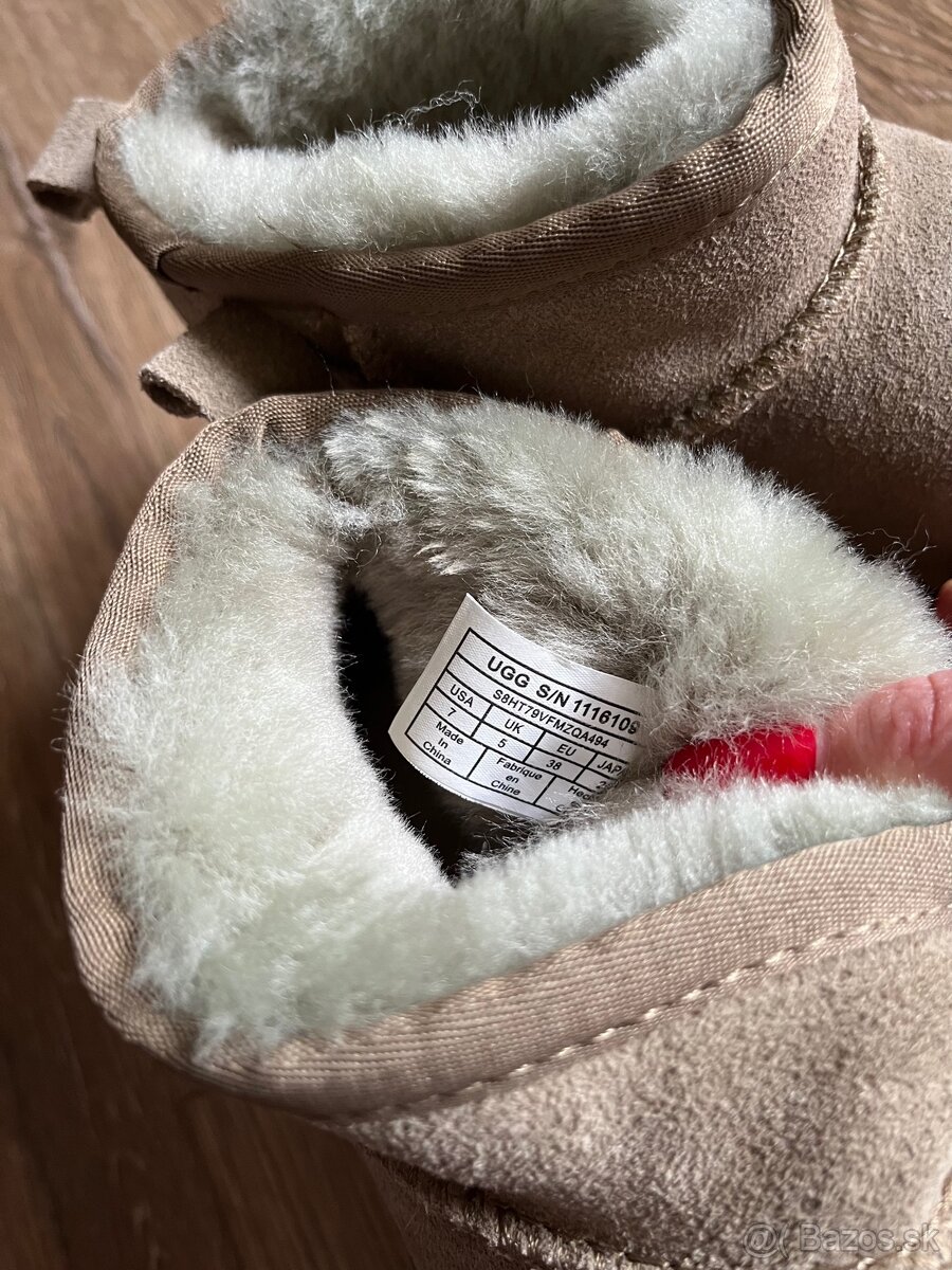Zimné zateplené UGG veľ.38 - 7