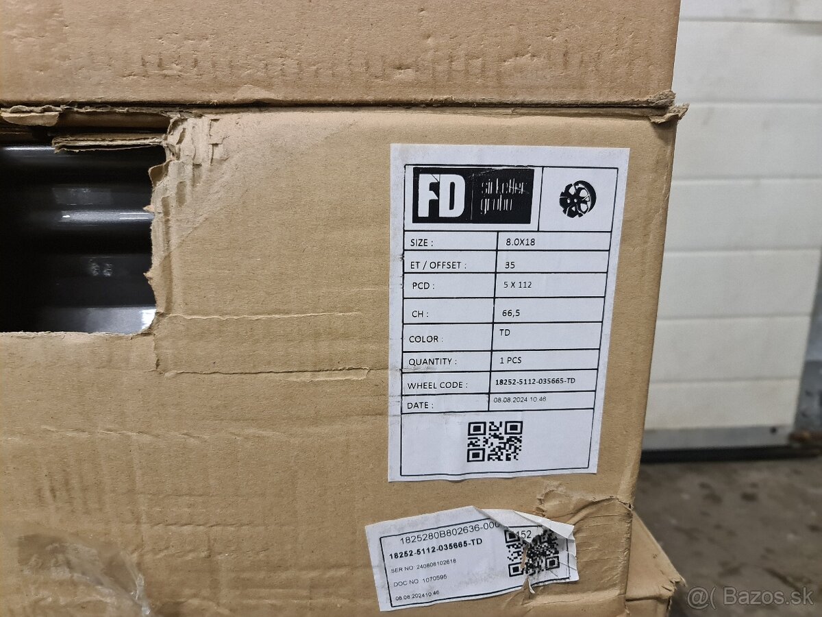 NOVE-DISKY 5X112 R18 8,0J ET35 - 7