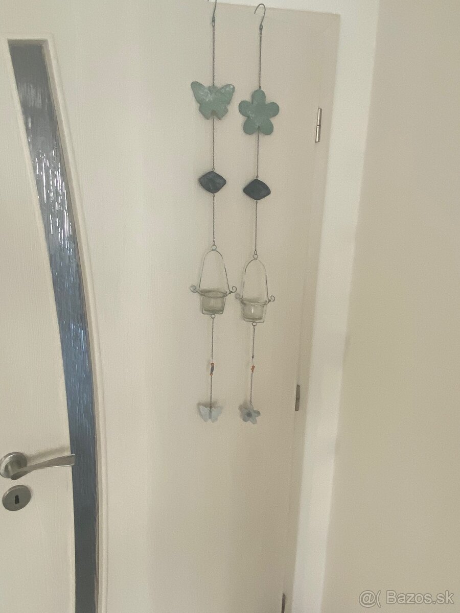 Závesné dekorácie na čajové sviečky - 7