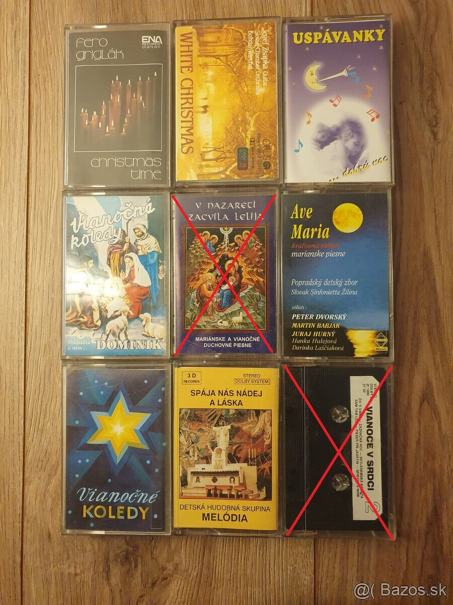 Originálne MC kazety - 7