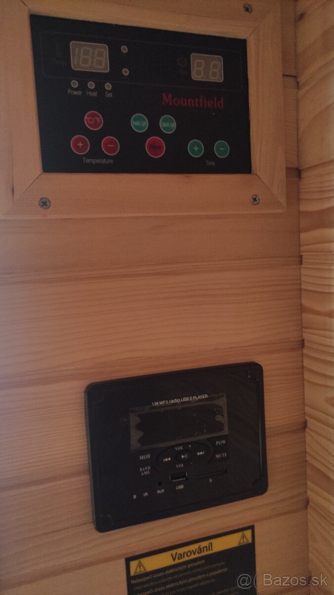 Infrasauna pre 2 osoby Mountfield - 7