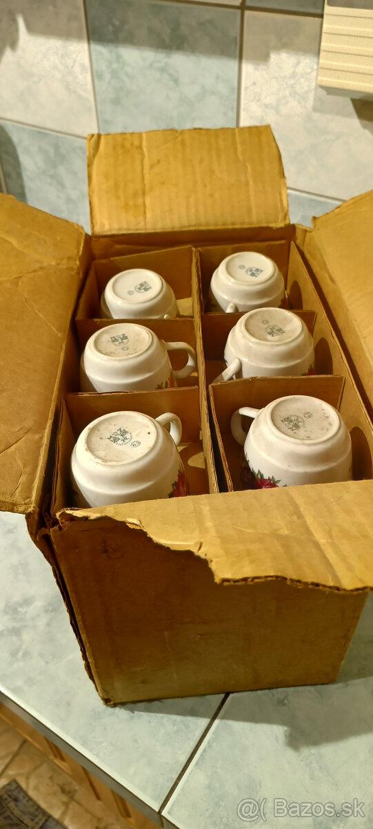 Porcelánová čajová súprava - 7