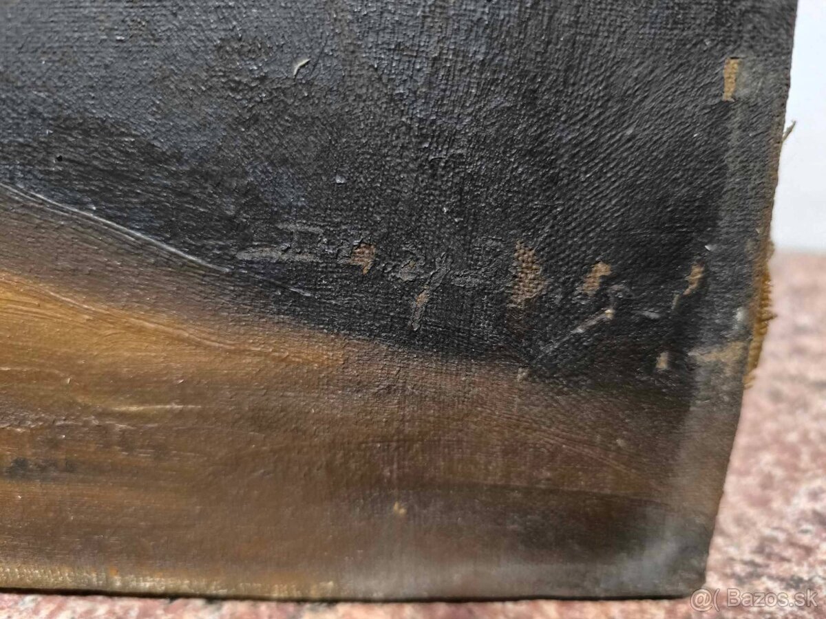 Stará olejomaľba - 7