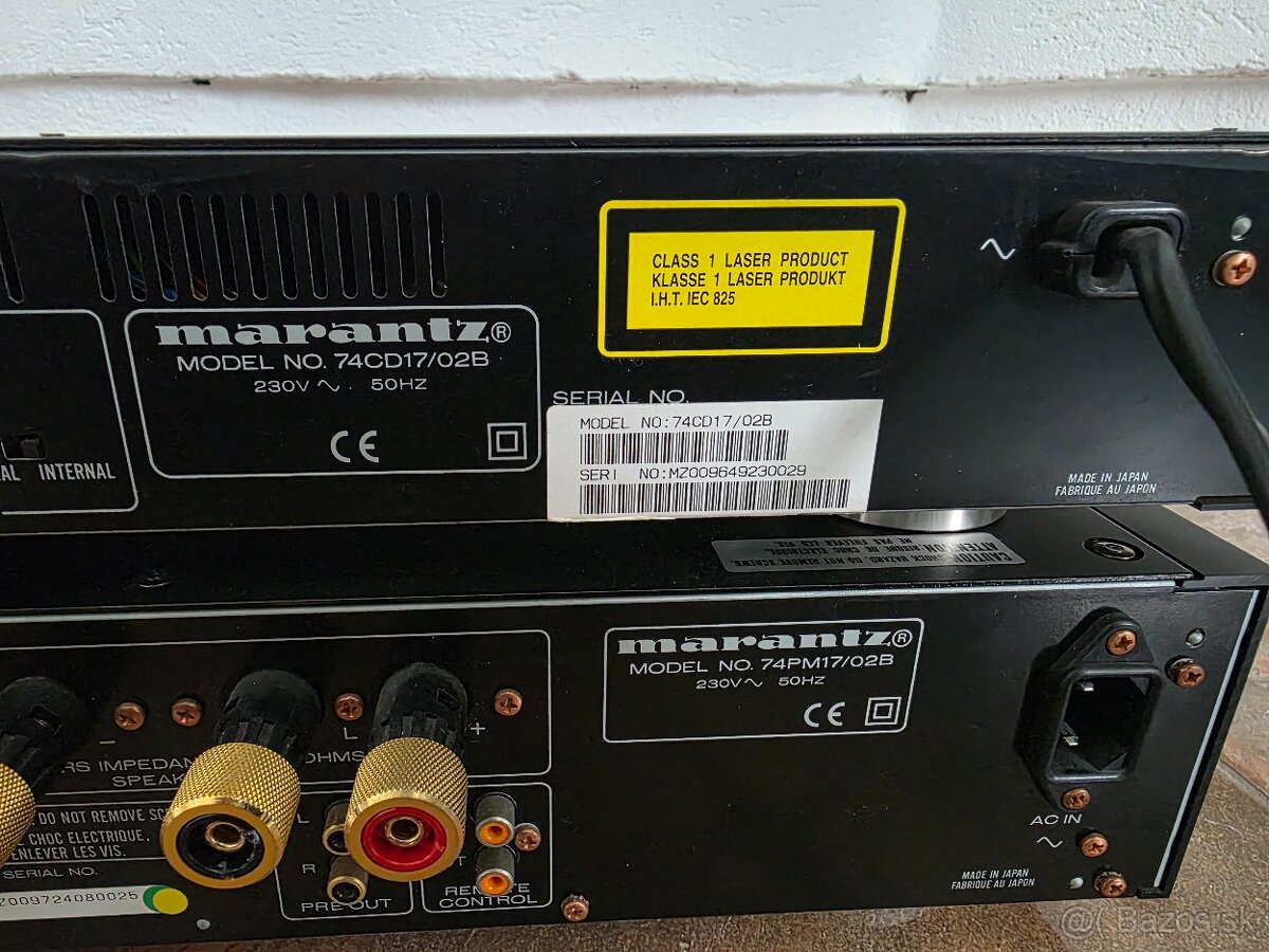 Marantz PM17 a CD17 - 7