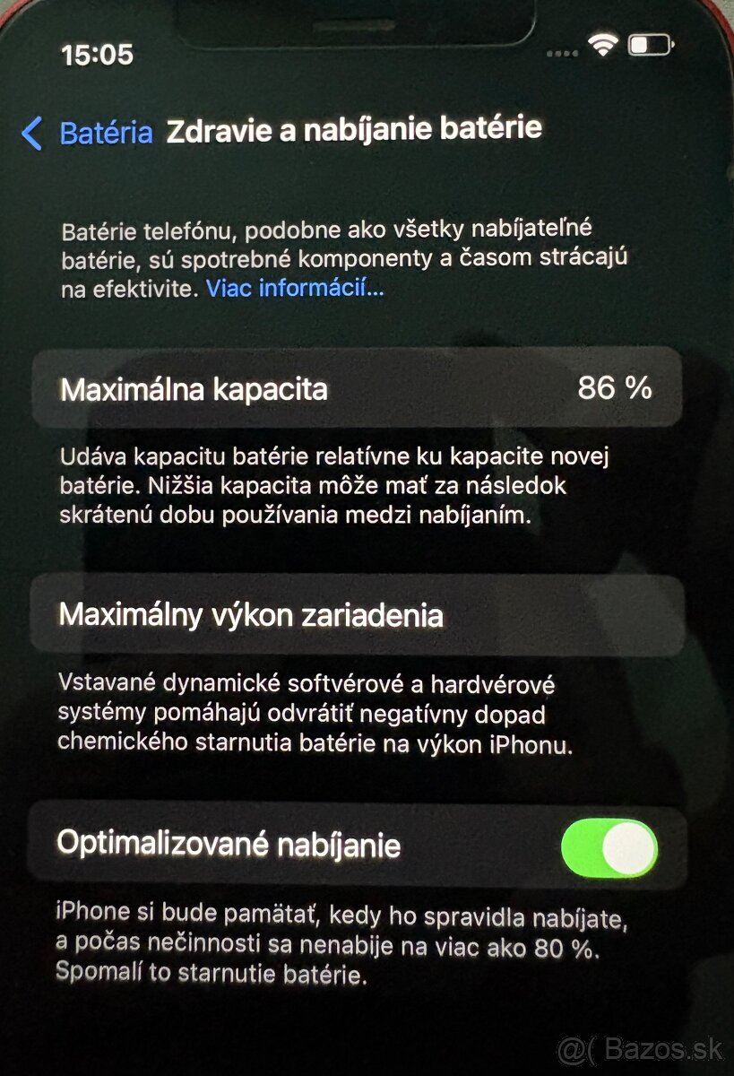 Predám iPhone 12 128GB RED edition - 7