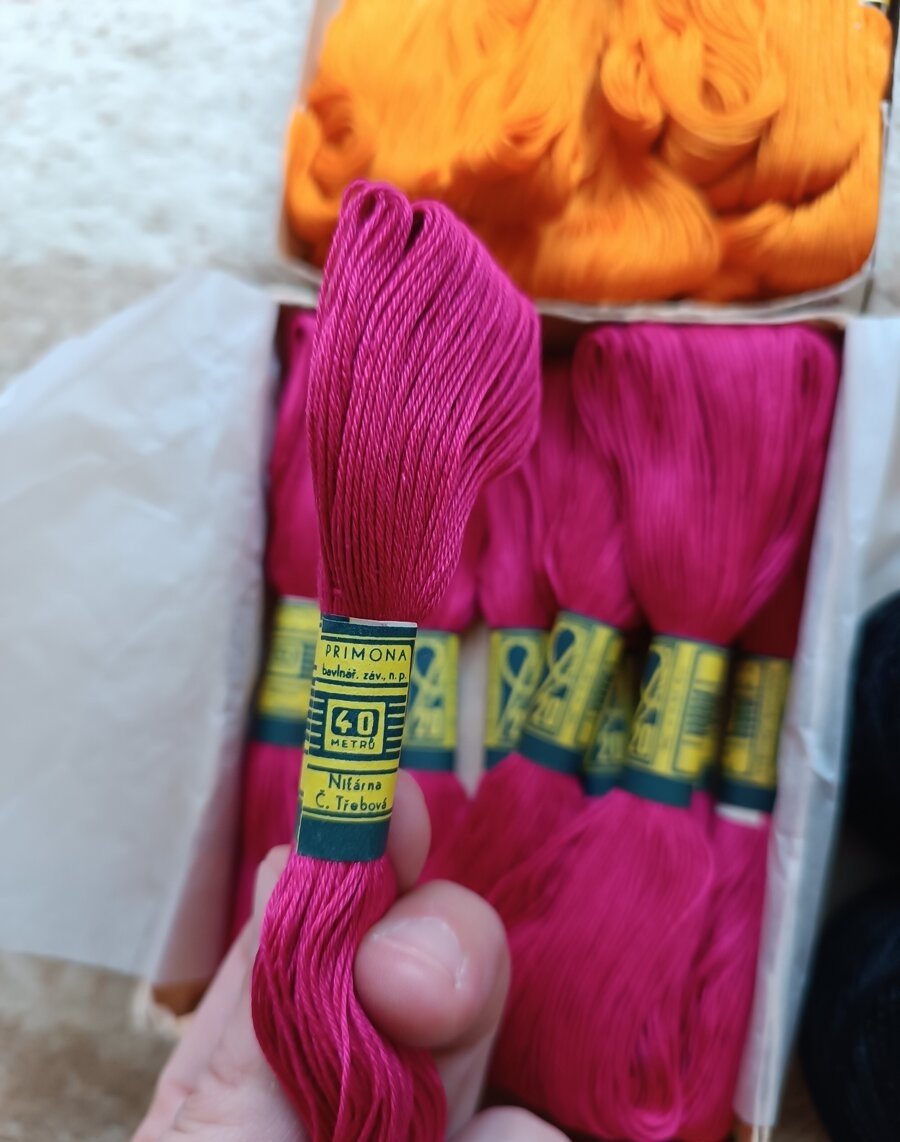 Vyšívacie priadze - 7