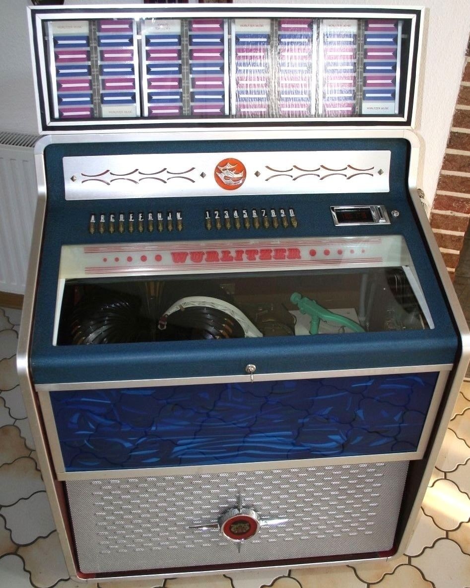 Veľmi pekný starý gramofón Wurlitzer Lyric Jukebox - 7