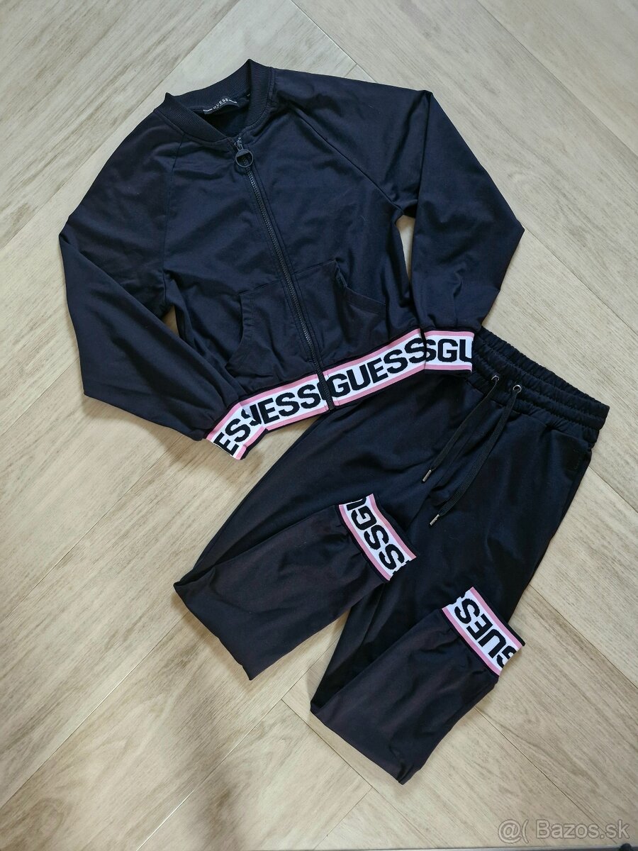 NOVE Guess biela a cierna teplakova suprava XS, XS/S - 7