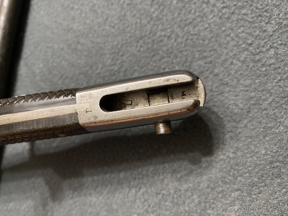 Švajčiarsky bodák Vetterli M1878 s pílou, značený, krásny st - 7