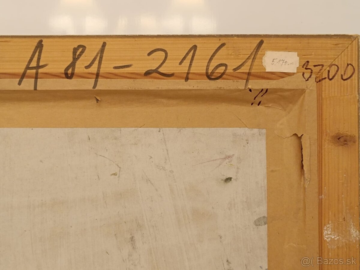 Obraz Jana Lieblová, Orava 1981, olej 60x80 - 7