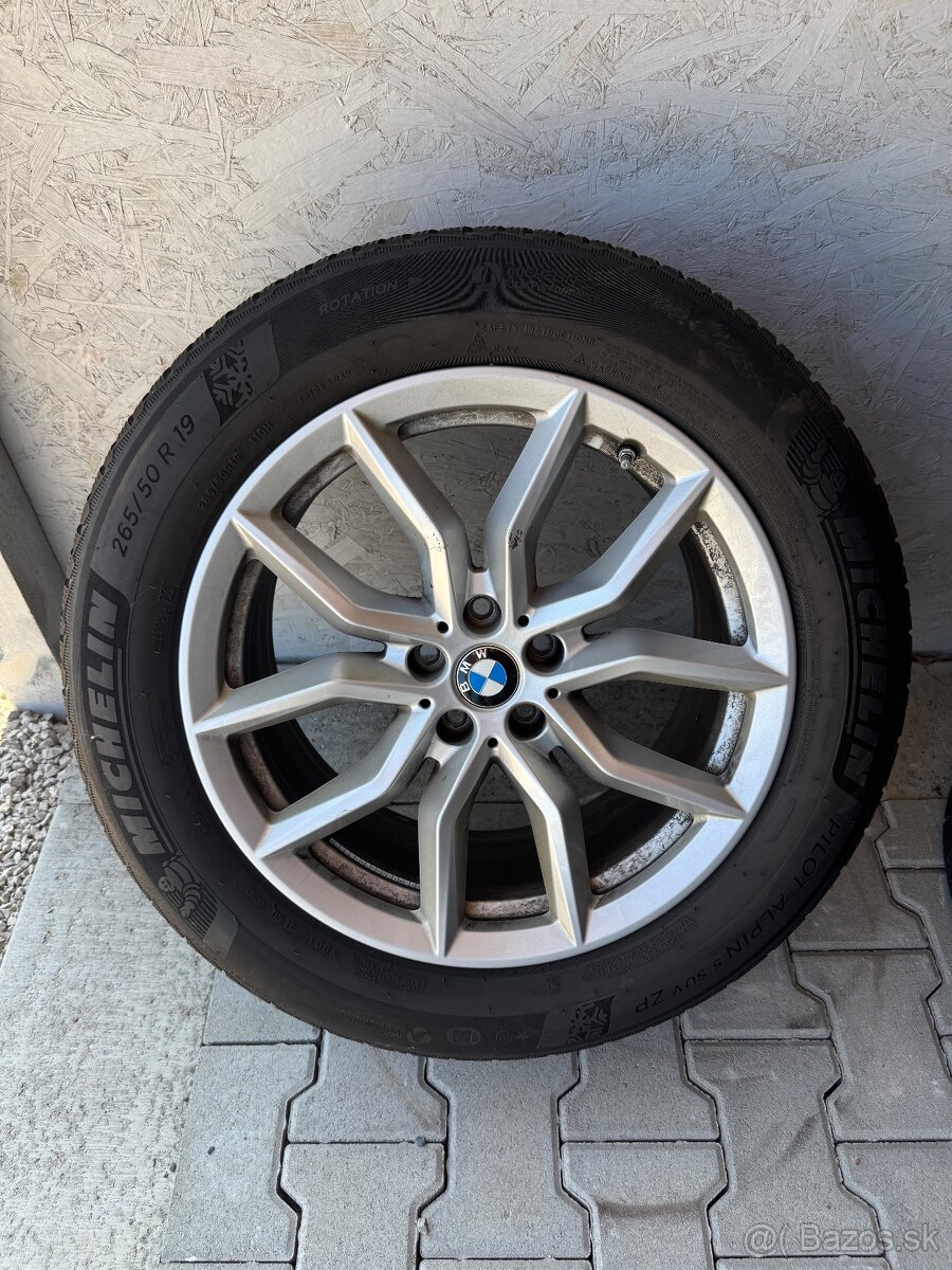 Zimná sada disky BMW X5, X6 G 265/50 R19 runflat - 7