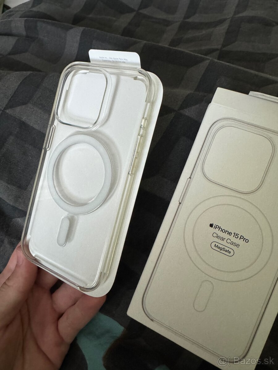 Kryt iphone 15pro apple clear - 7